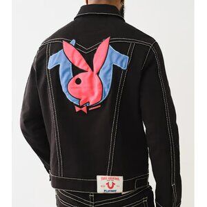 PLAYBOY X TRUE RELIGION JIMMY BIG T JACKET SZ M BNWT